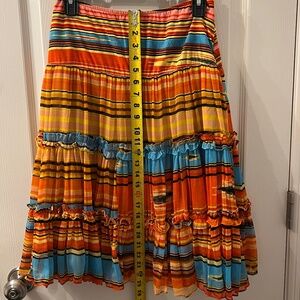 Tunique Gorgeous Multi-Colored Skirt in Size Small